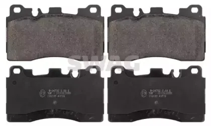 Комплект тормозных колодок, дисковый тормоз SWAG купить